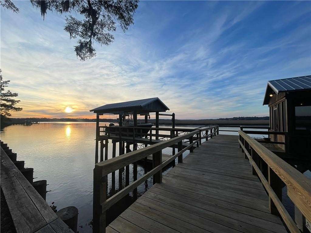 5.46 Acres of Land with Home for Sale in Townsend, Georgia