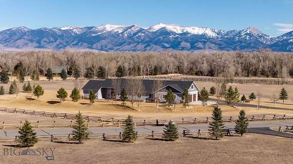 10.1 Acres of Recreational Land with Home for Sale in Bozeman, Montana
