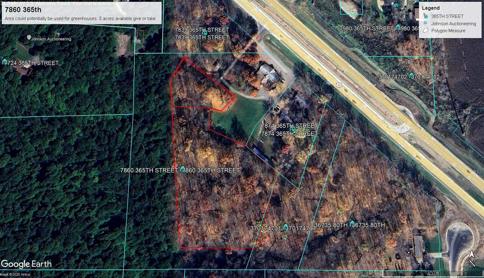 13 Acres of Agricultural Land for Sale in Cannon Falls, Minnesota