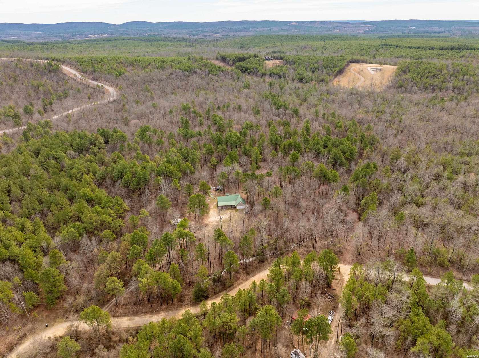 8 Acres of Land with Home for Sale in Bonnerdale, Arkansas