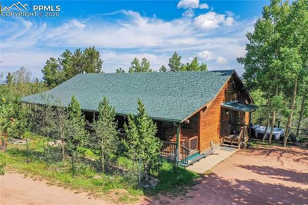 7.22 Acres of Land with Home for Sale in Cripple Creek, Colorado