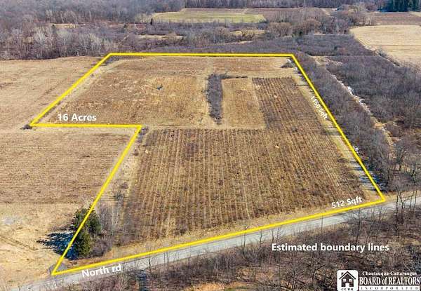 16.6 Acres of Land for Sale in Fredonia, New York