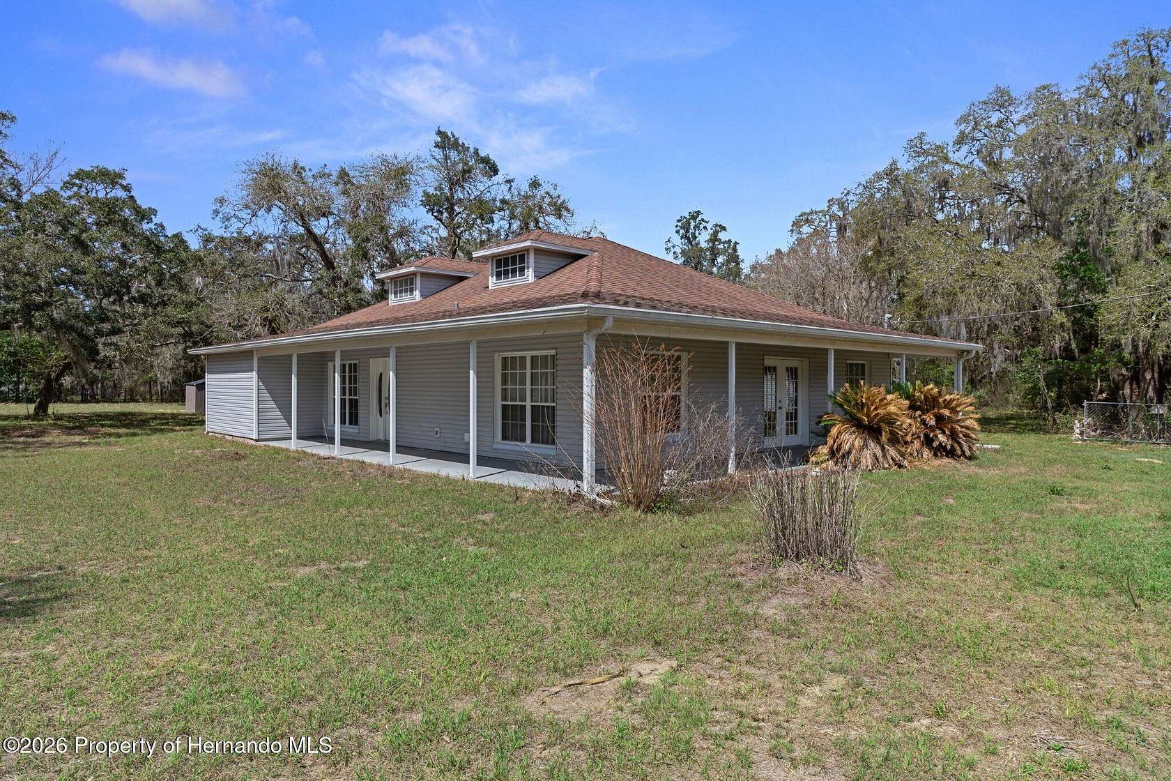 4.7 Acres of Land with Home for Sale in Brooksville, Florida