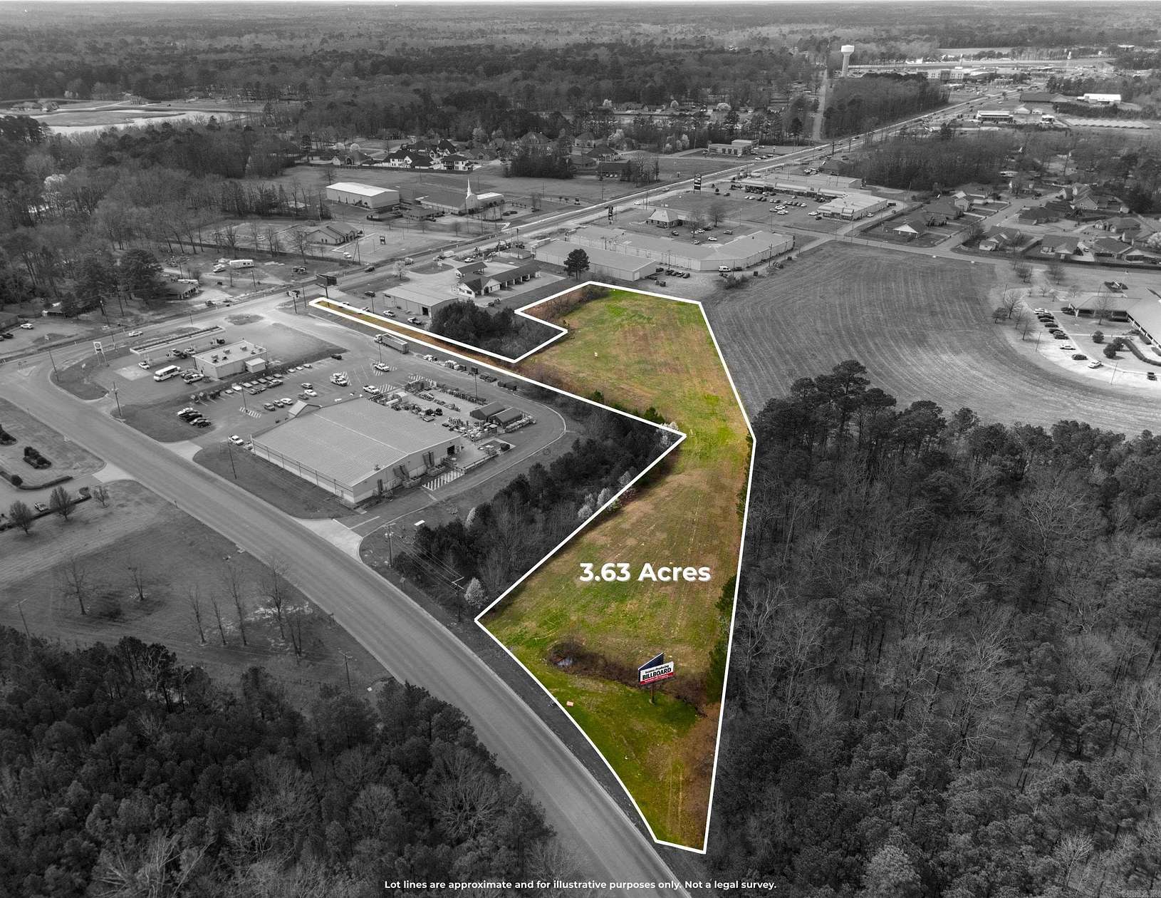3.57 Acres of Commercial Land for Sale in White Hall, Arkansas