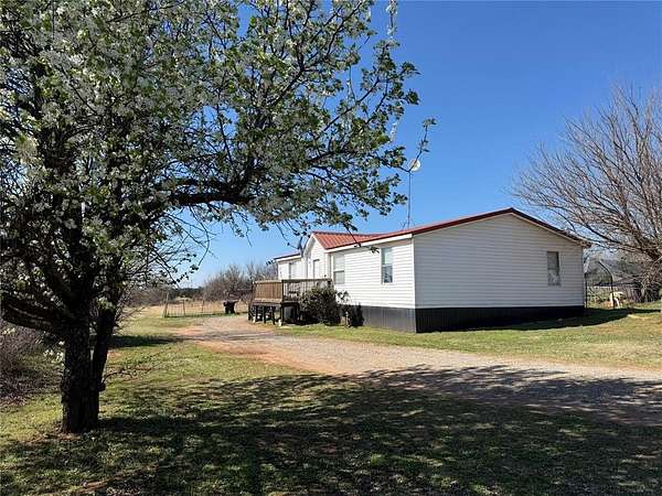 3.47 Acres of Land with Home for Sale in Agra, Oklahoma