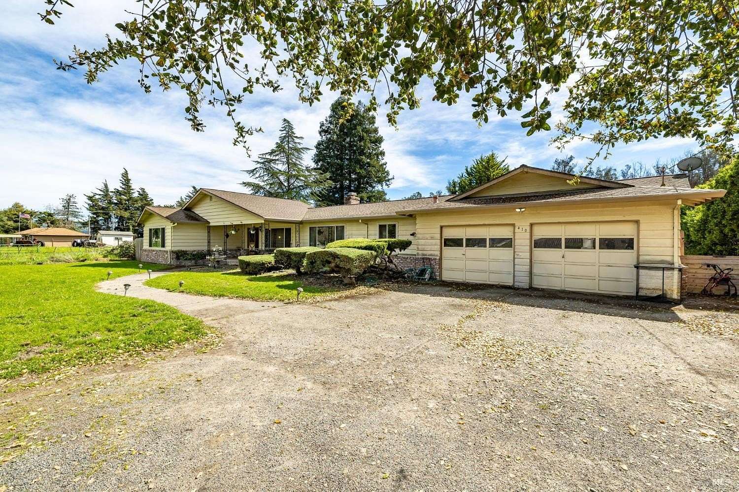 3.87 Acres of Land with Home for Sale in Cotati, California