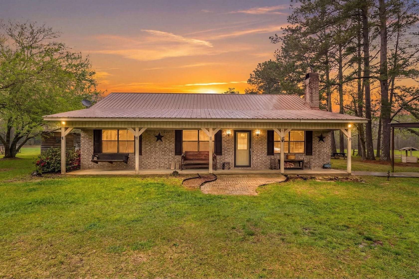 9.2 Acres of Land with Home for Sale in Kirbyville, Texas