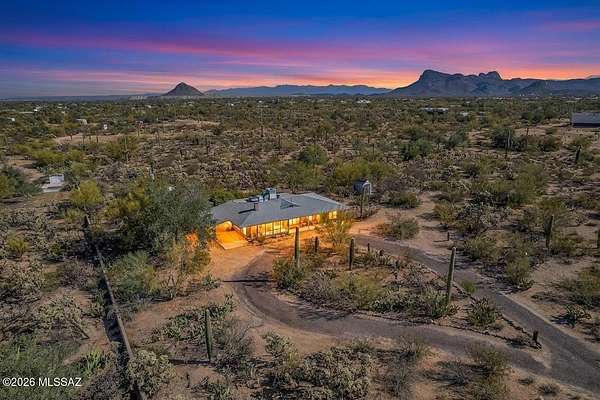 4.19 Acres of Land with Home for Sale in Tucson, Arizona