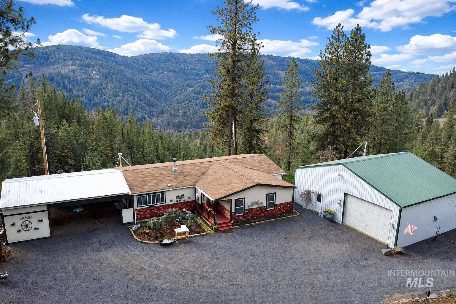 8.18 Acres of Land with Home for Sale in Ahsahka, Idaho