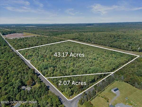 45.2 Acres of Commercial Land for Sale in Blakeslee, Pennsylvania