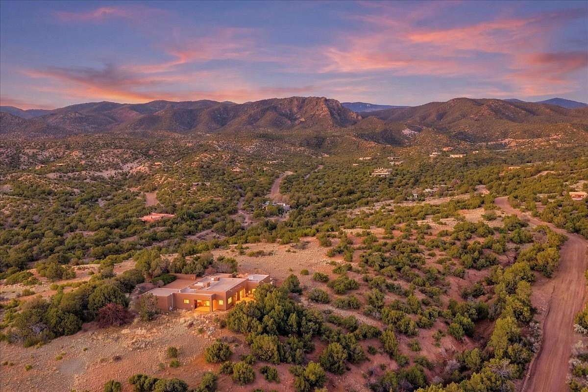 6.5 Acres of Land with Home for Sale in Santa Fe, New Mexico