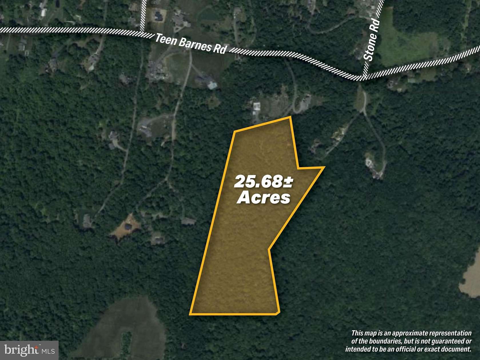 25.7 Acres of Recreational Land for Auction in Frederick, Maryland