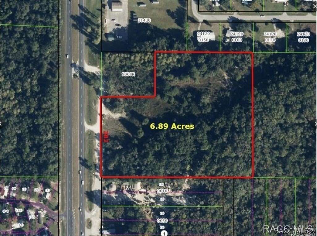 33.3 Acres of Land for Sale in Homosassa, Florida