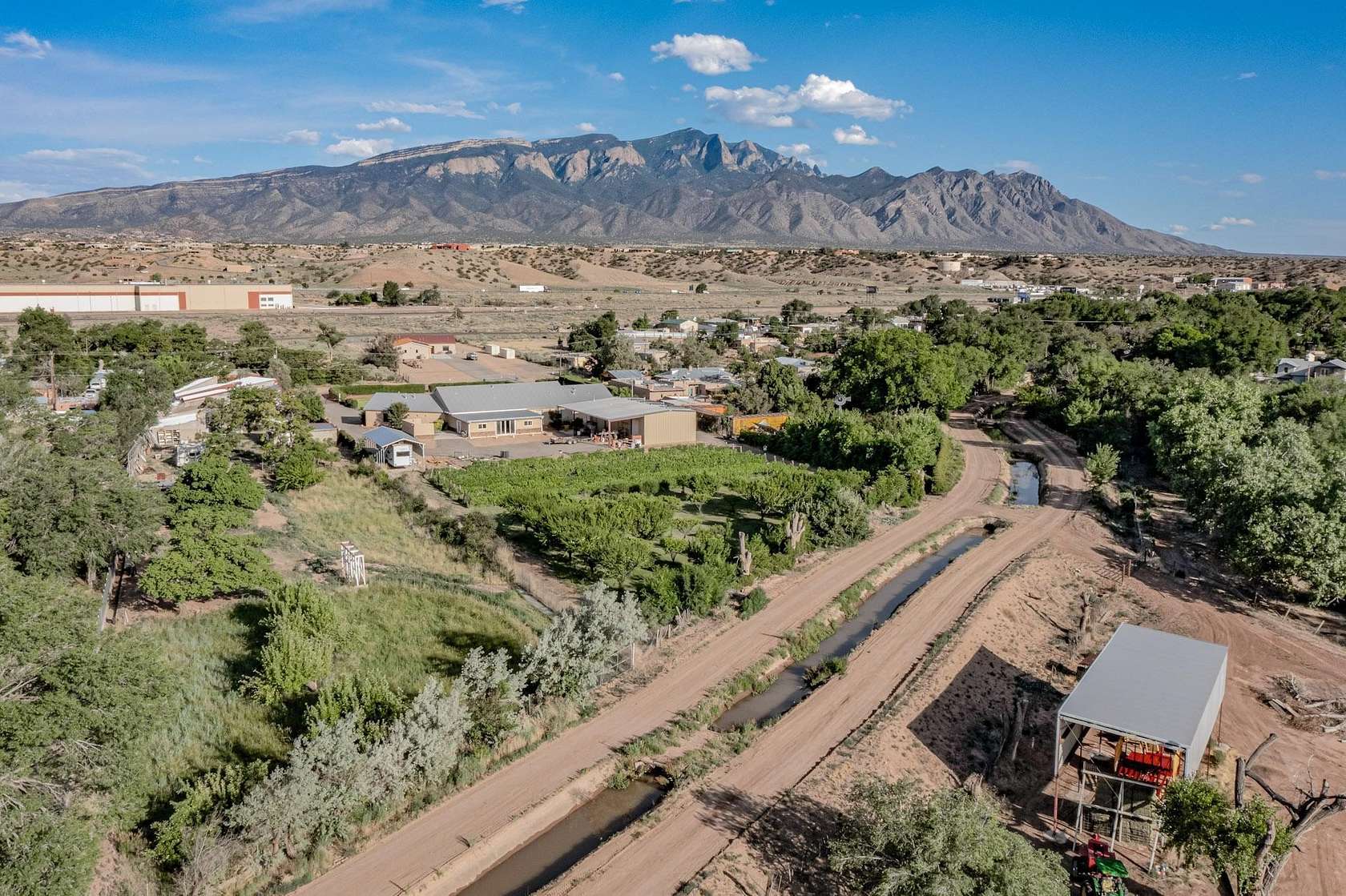 8.65 Acres of Land with Home for Sale in Bernalillo, New Mexico