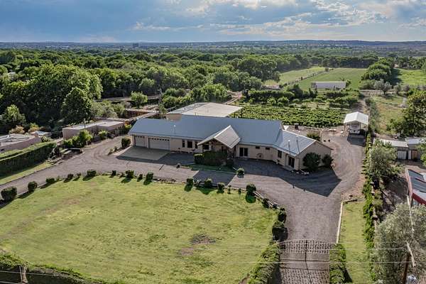 8.65 Acres of Land with Home for Sale in Bernalillo, New Mexico