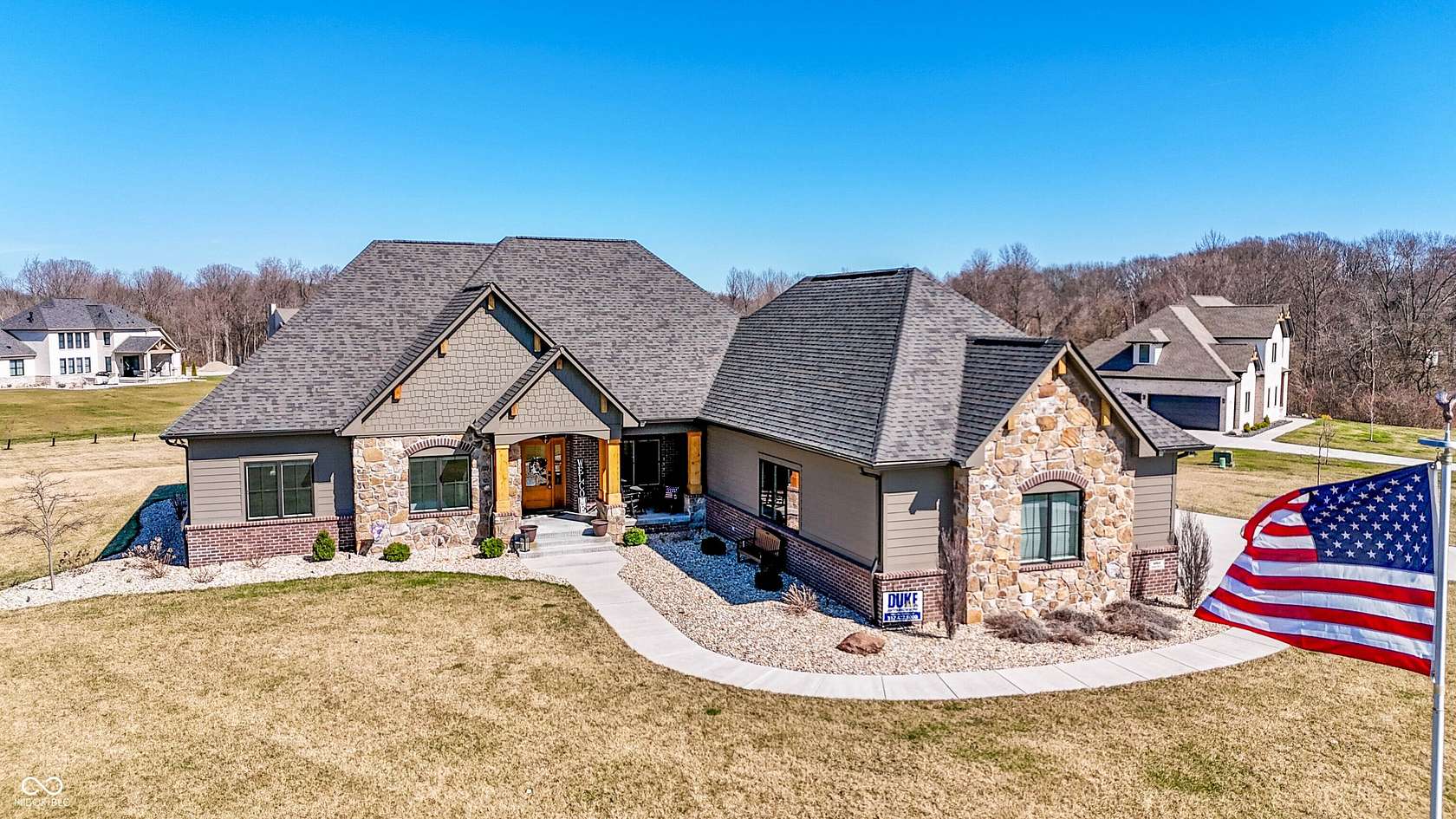 1.64 Acres of Land with Home for Sale in Bargersville, Indiana