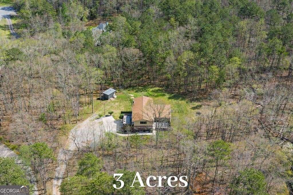 3 Acres of Land with Home for Sale in Fayetteville, Georgia