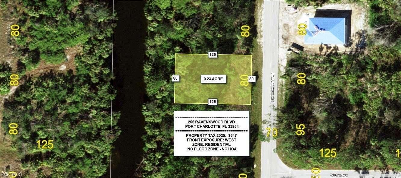 0.23 Acres of Residential Land for Sale in Port Charlotte, Florida