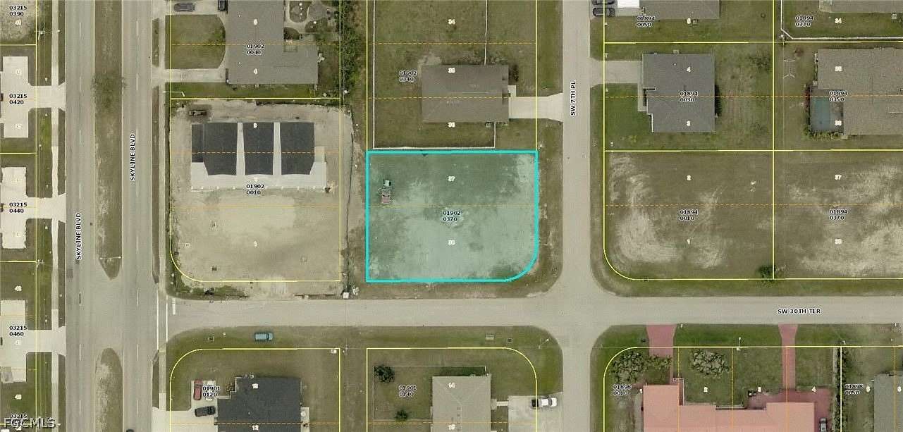 0.27 Acres of Residential Land for Sale in Cape Coral, Florida