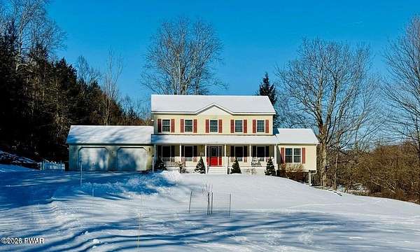 14.8 Acres of Land with Home for Sale in Honesdale, Pennsylvania