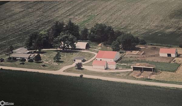 5.86 Acres of Land with Home for Sale in New Sharon, Iowa