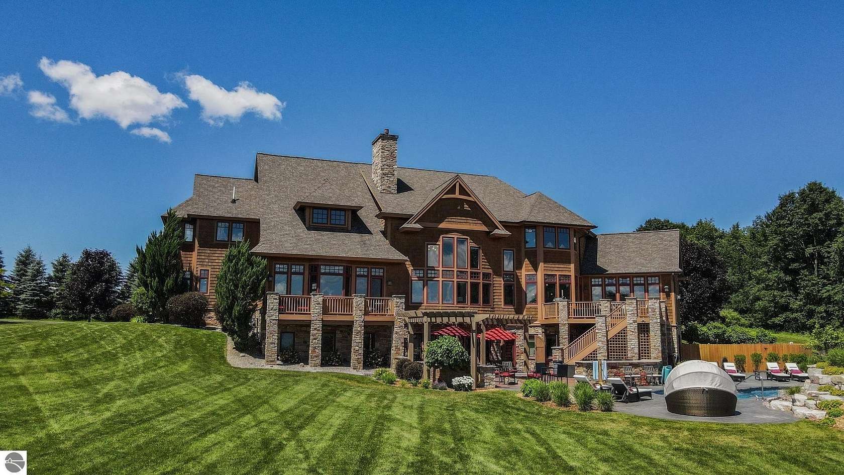 9.38 Acres of Land with Home for Sale in Williamsburg, Michigan