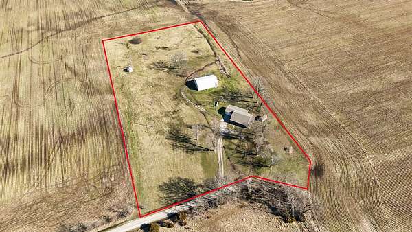 5 Acres of Land with Home for Auction in Clark, Missouri