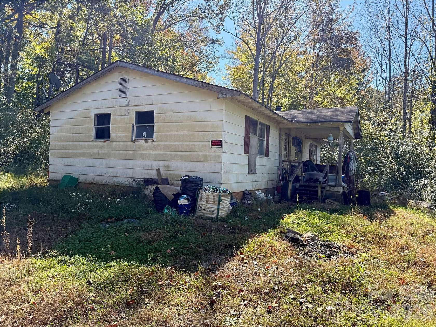 6 Acres of Land with Home for Sale in Rutherfordton, North Carolina