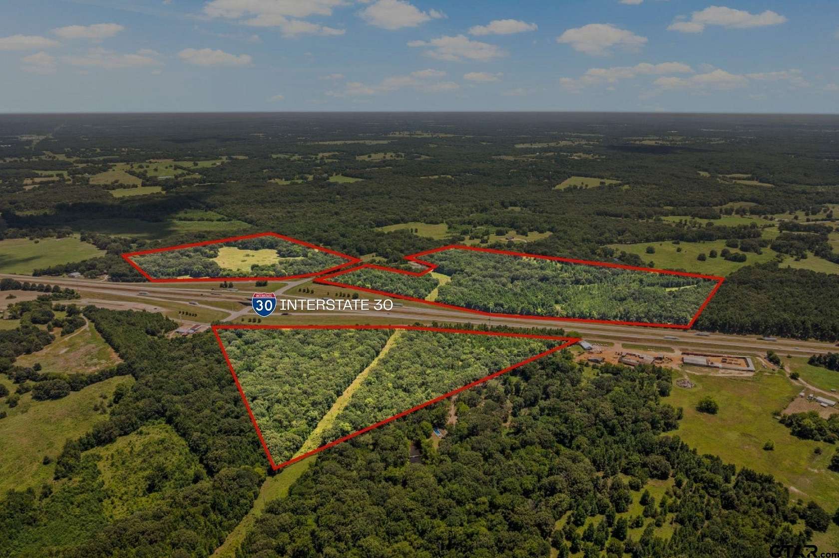 107 Acres of Mixed-Use Land for Sale in Cookville, Texas