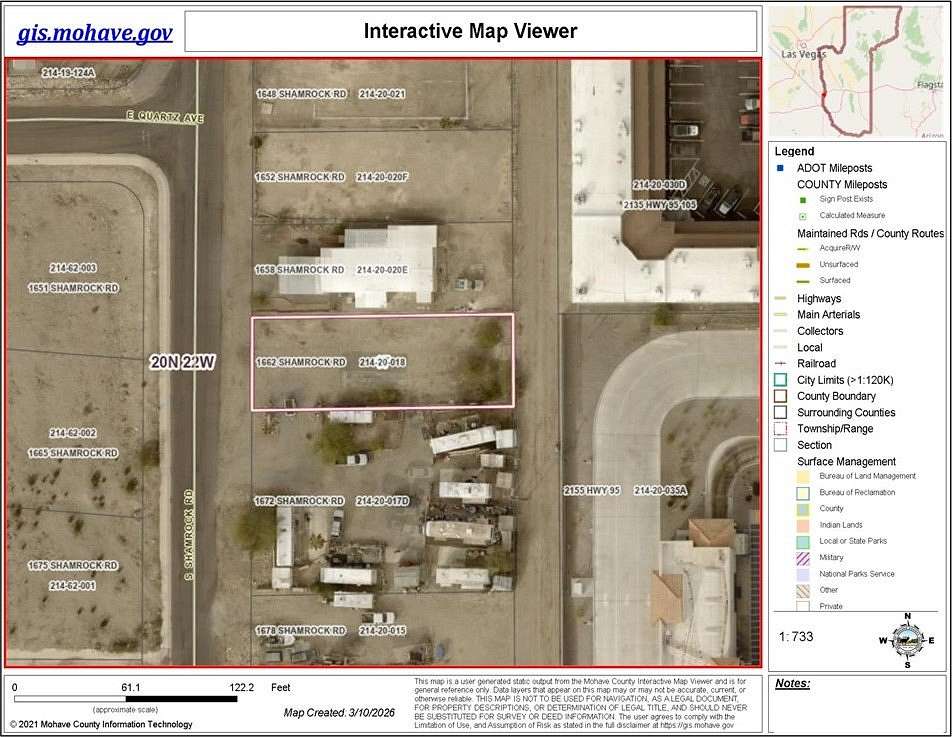 0.17 Acres of Residential Land for Sale in Bullhead City, Arizona