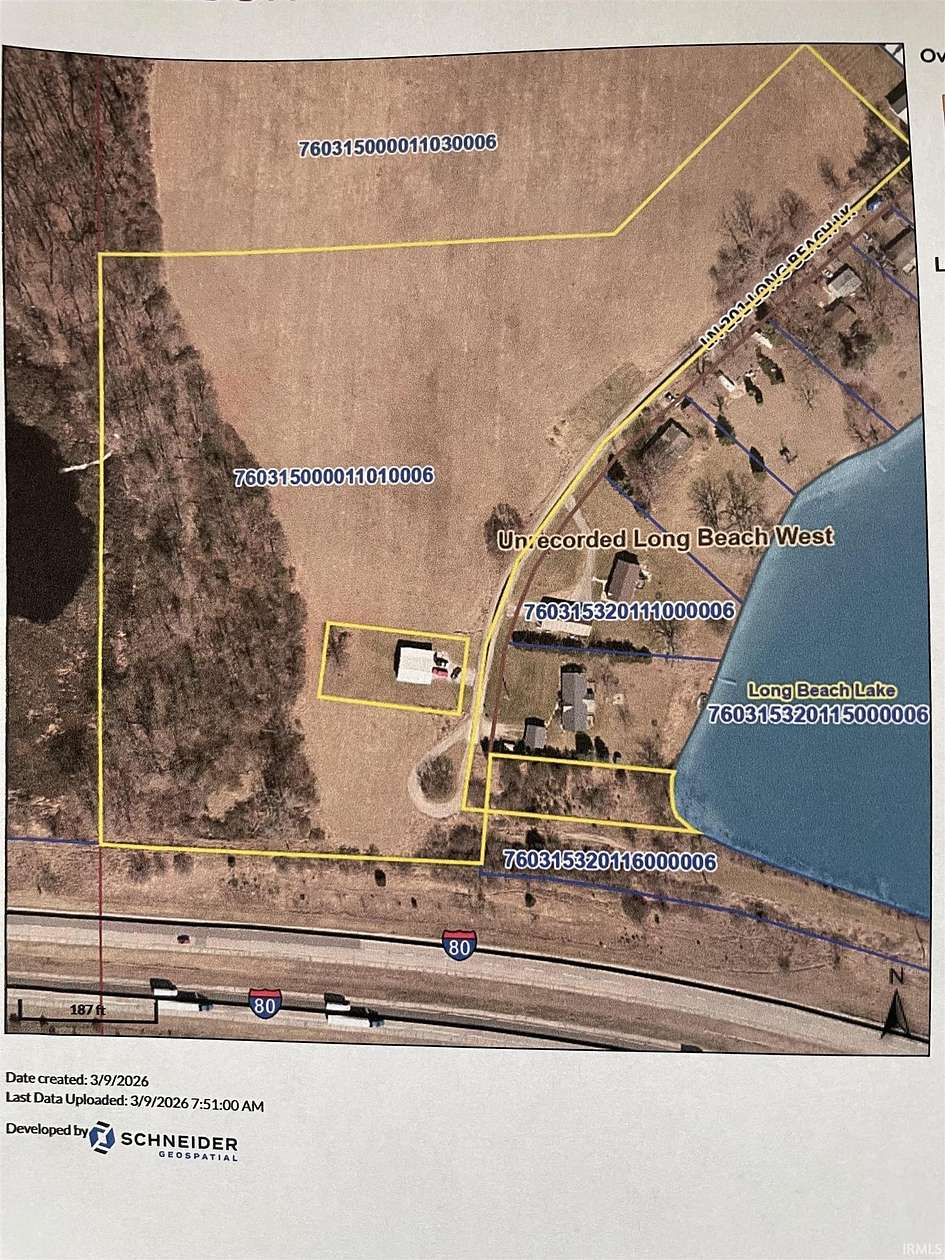 11.4 Acres of Land for Sale in Fremont, Indiana