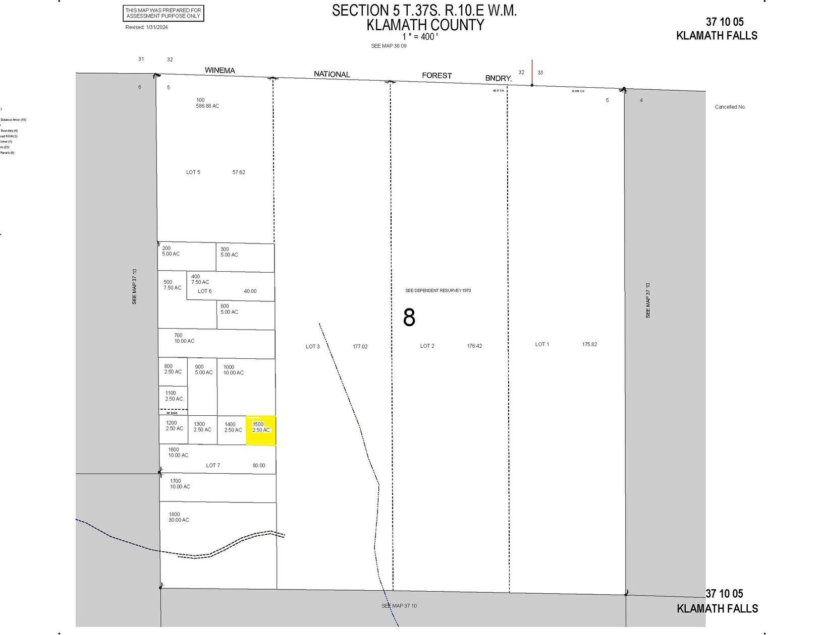 2.5 Acres of Land for Sale in Bonanza, Oregon
