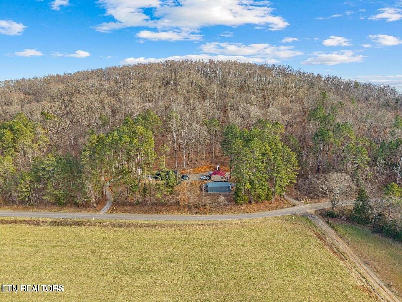 10 Acres of Recreational Land with Home for Sale in Riceville, Tennessee