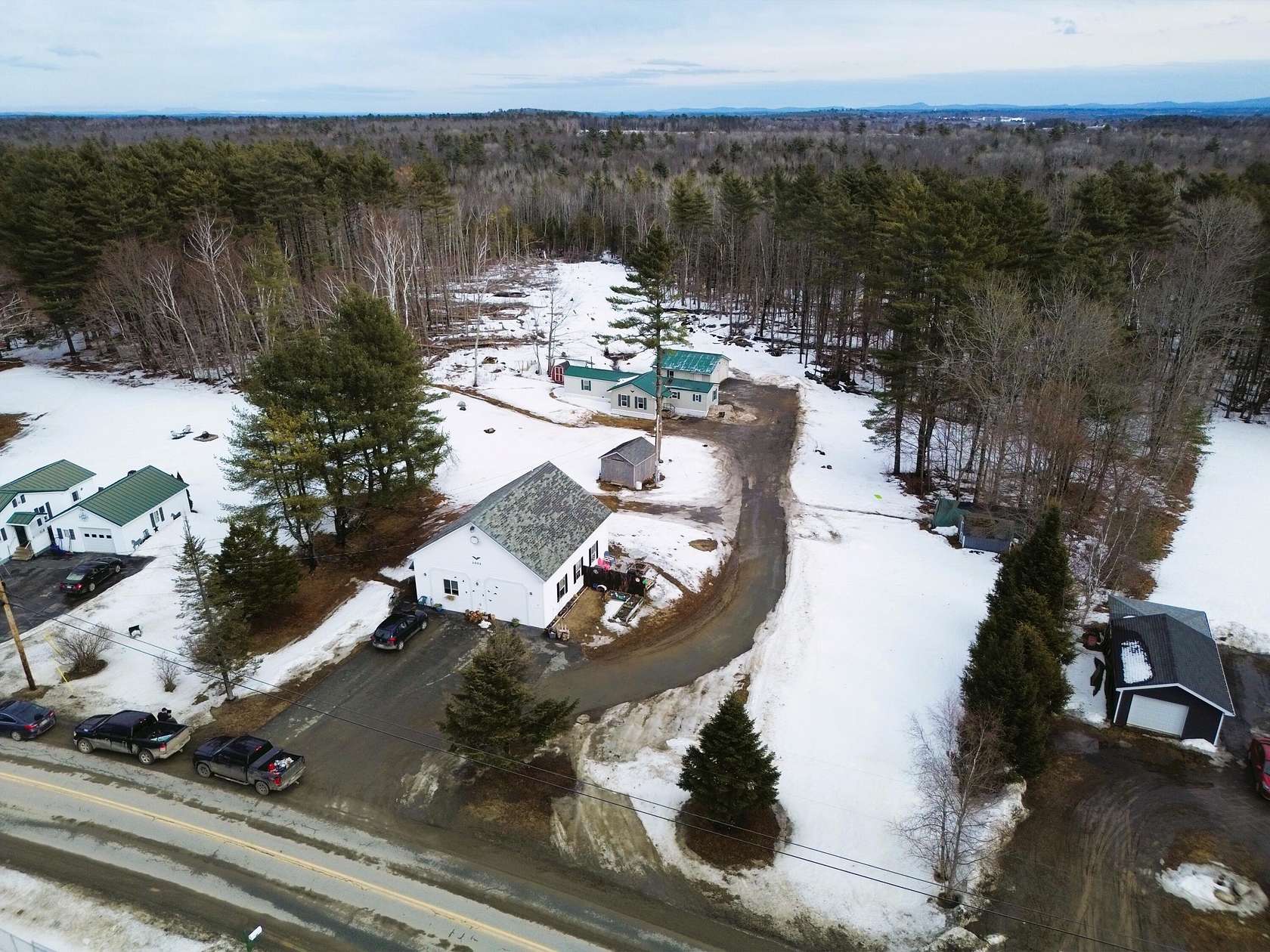 5.35 Acres of Land with Home for Sale in Glenburn Town, Maine