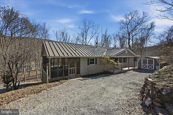 2.7 Acres of Land with Home for Sale in Great Cacapon, West Virginia