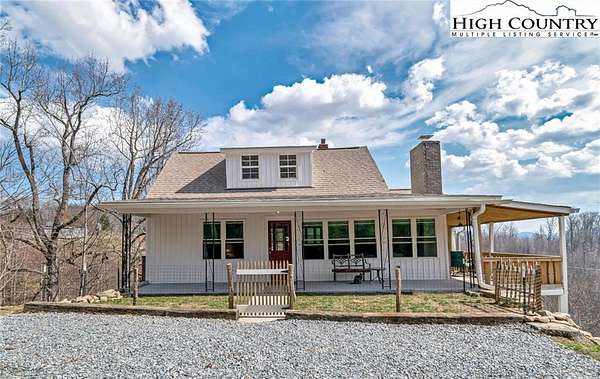 8.17 Acres of Land with Home for Sale in Elk Park, North Carolina