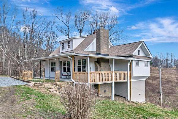 8.17 Acres of Land with Home for Sale in Elk Park, North Carolina