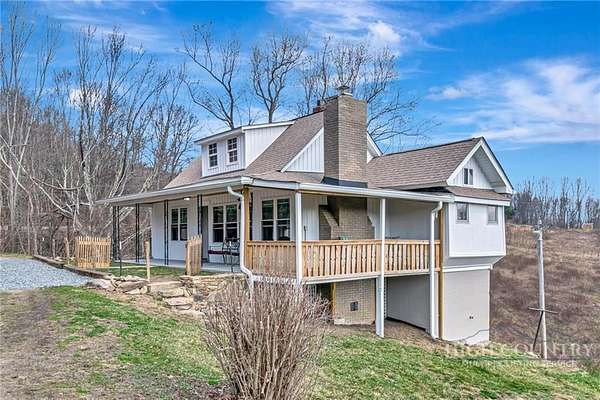 8.17 Acres of Land with Home for Sale in Elk Park, North Carolina
