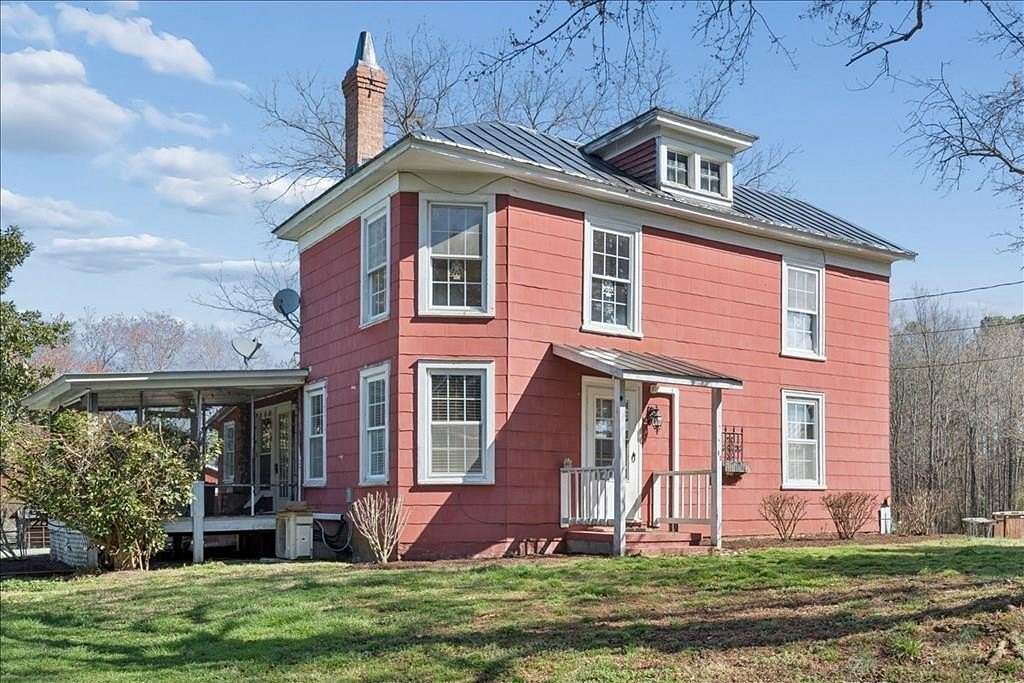 3.76 Acres of Land with Home for Sale in Clarksville, Virginia