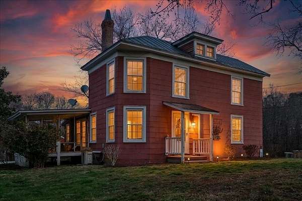 3.76 Acres of Land with Home for Sale in Clarksville, Virginia