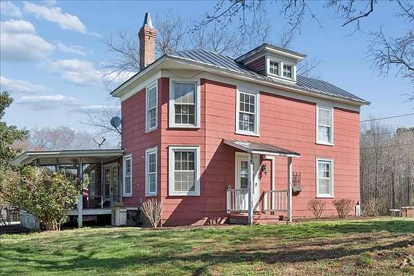 3.76 Acres of Land with Home for Sale in Clarksville, Virginia