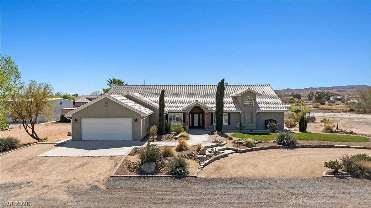 2.5 Acres of Land with Home for Sale in Logandale, Nevada