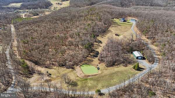 19.5 Acres of Recreational Land with Home for Sale in Augusta, West Virginia