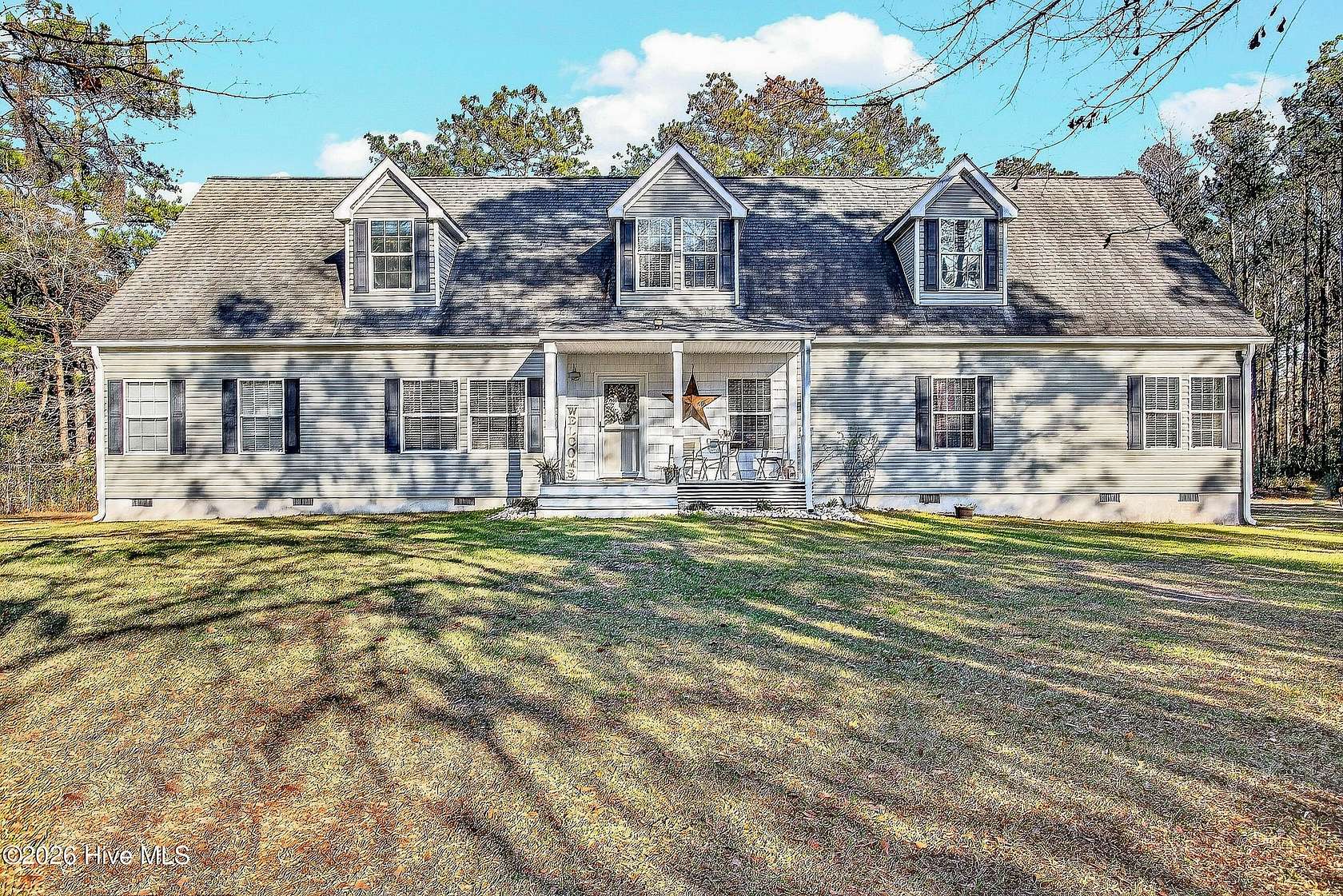 4 Acres of Land with Home for Sale in Hubert, North Carolina