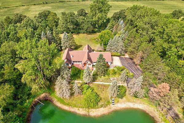 9.52 Acres of Land with Home for Sale in Birch Run, Michigan