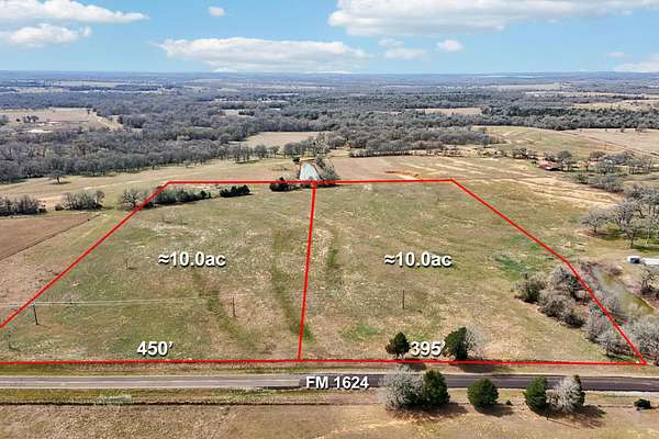 10 Acres of Residential Land for Sale in Lincoln, Texas