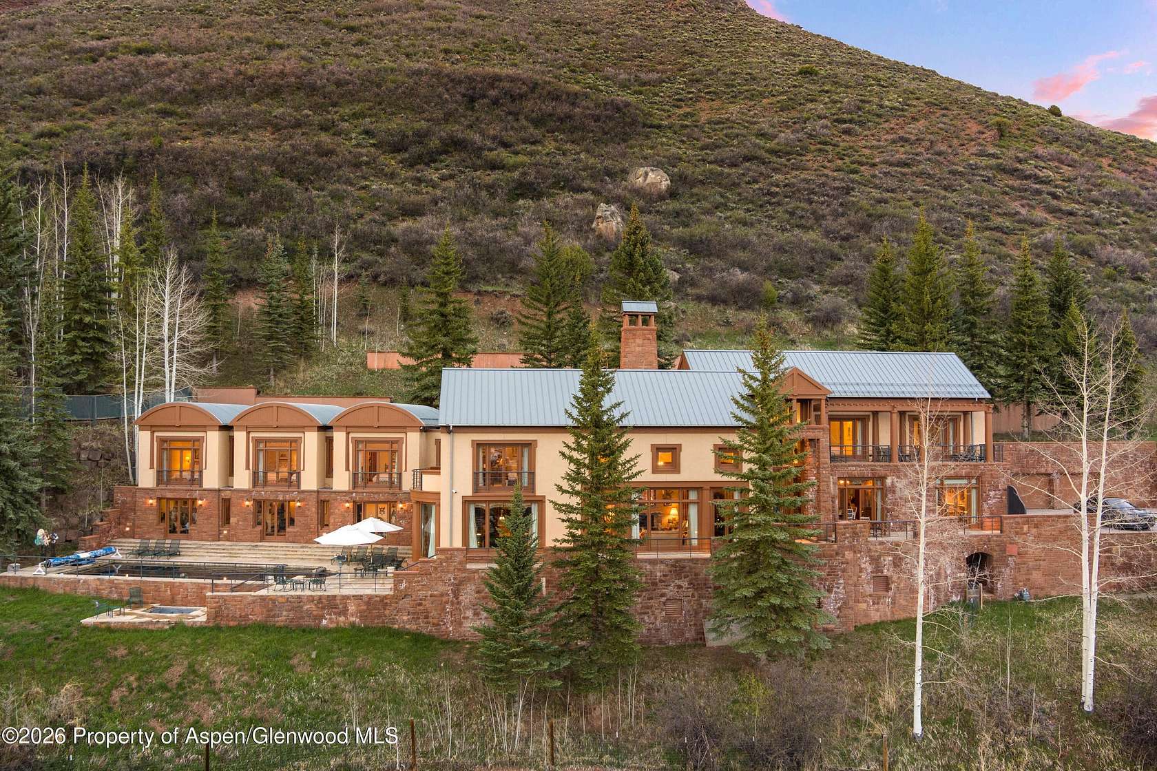 3.45 Acres of Land with Home for Sale in Aspen, Colorado