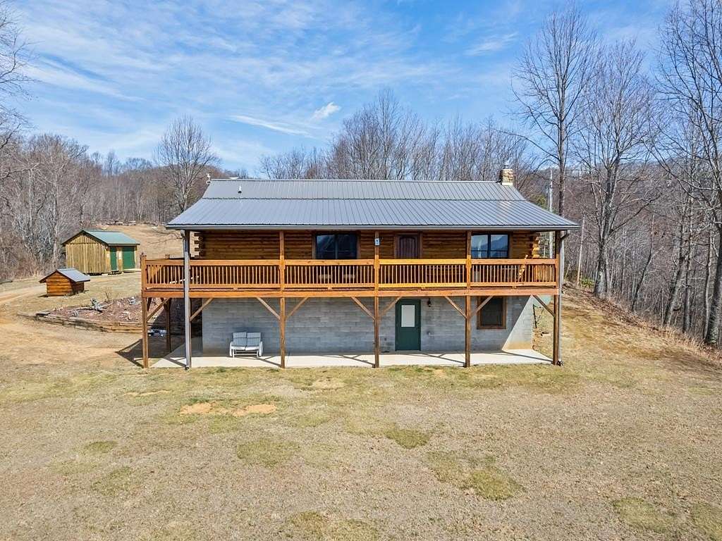 3.33 Acres of Land with Home for Sale in Canton, North Carolina