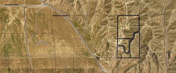 72 Acres of Land for Sale in Moreno Valley, California