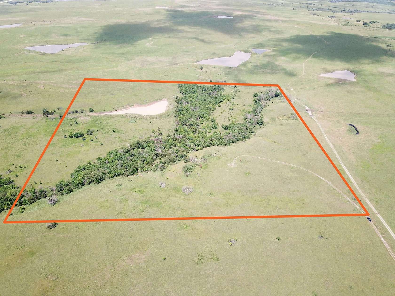 40.4 Acres of Land for Sale in Fall River, Kansas